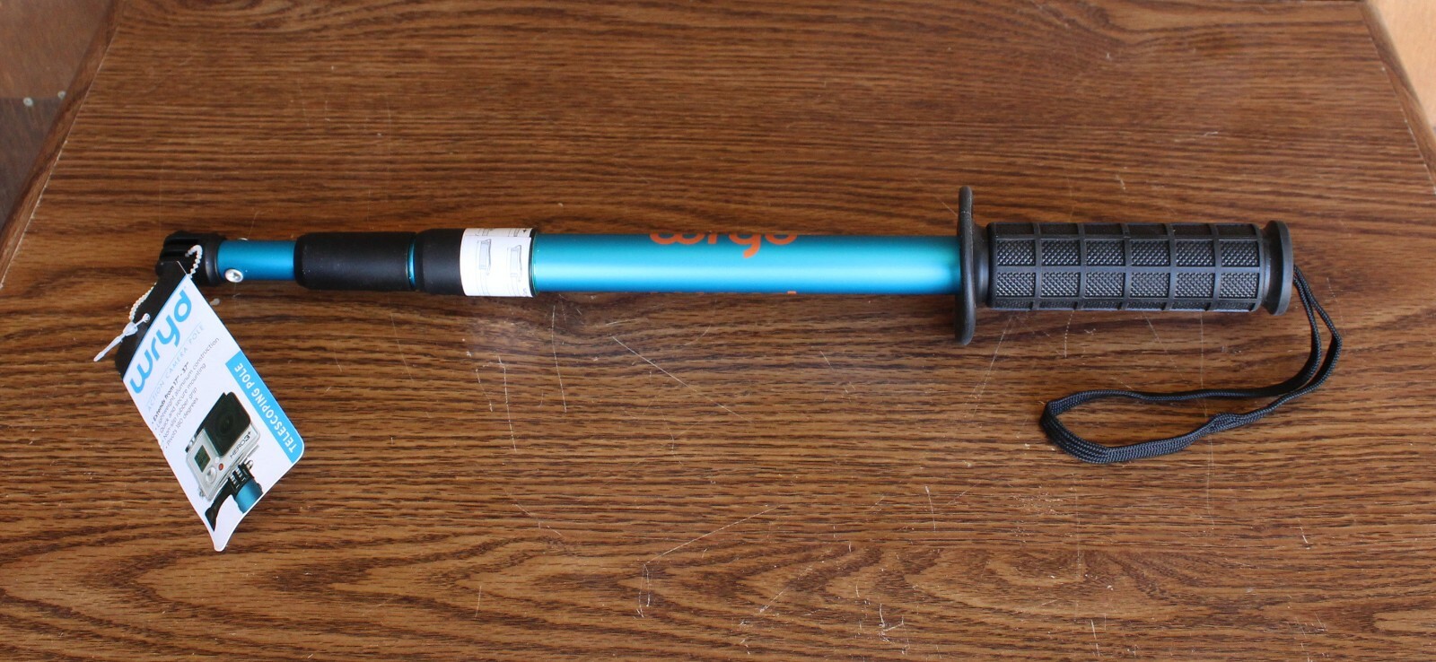 WRYD Telescoping Action Camera Aluminum Pole with Pivoting Head Never Used