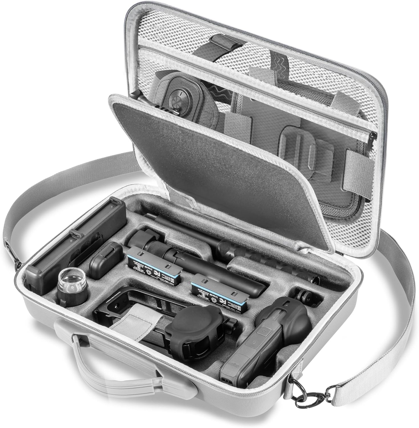 Hard Carrying Case for Insta360 X5 Dual Travel Bag X5/Selfie Stick/Power Handle