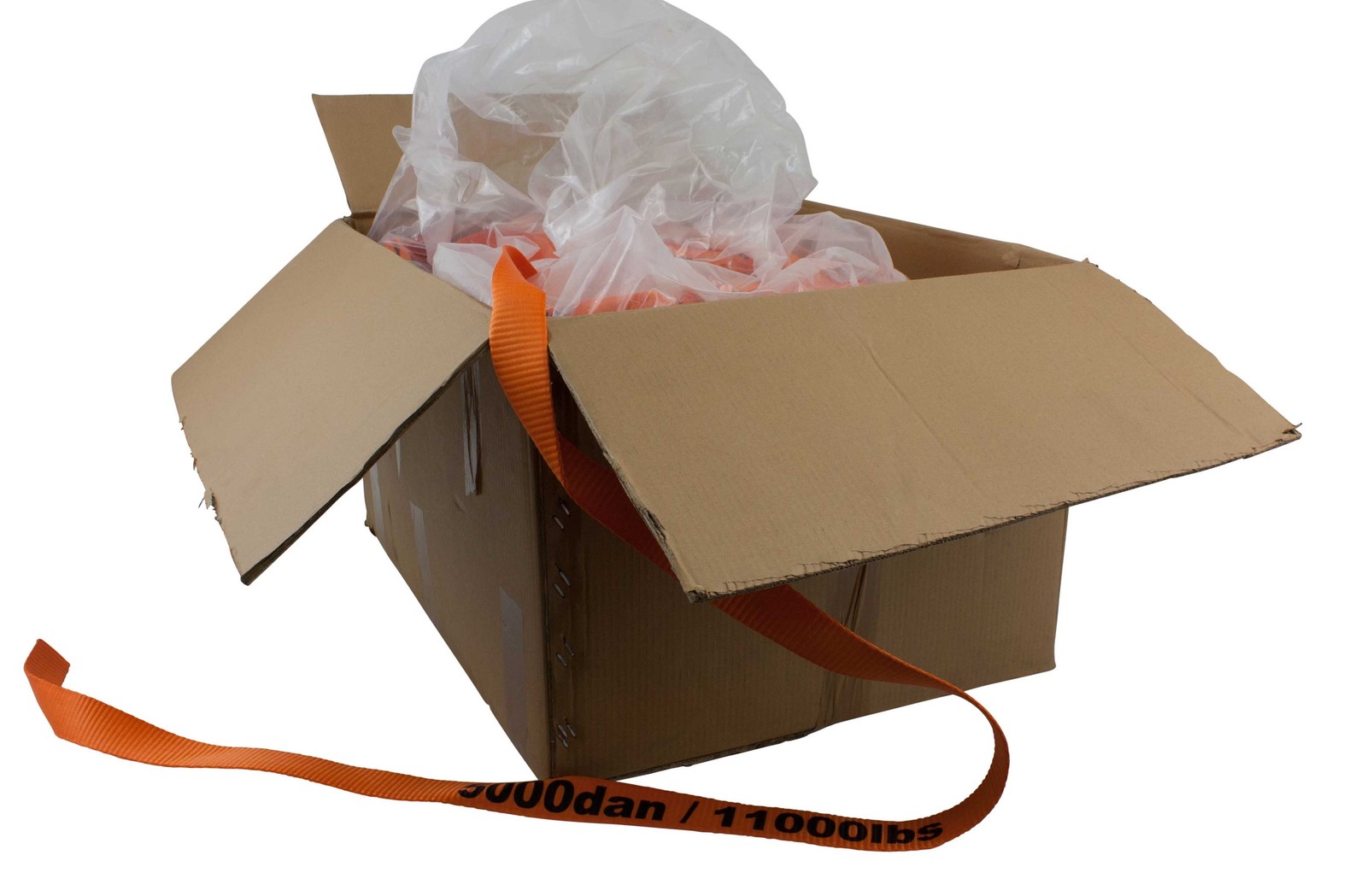 1-1/2" x 1312' Heavy Duty Woven Cord Strapping , 11,000 lbs. Breaking Strength