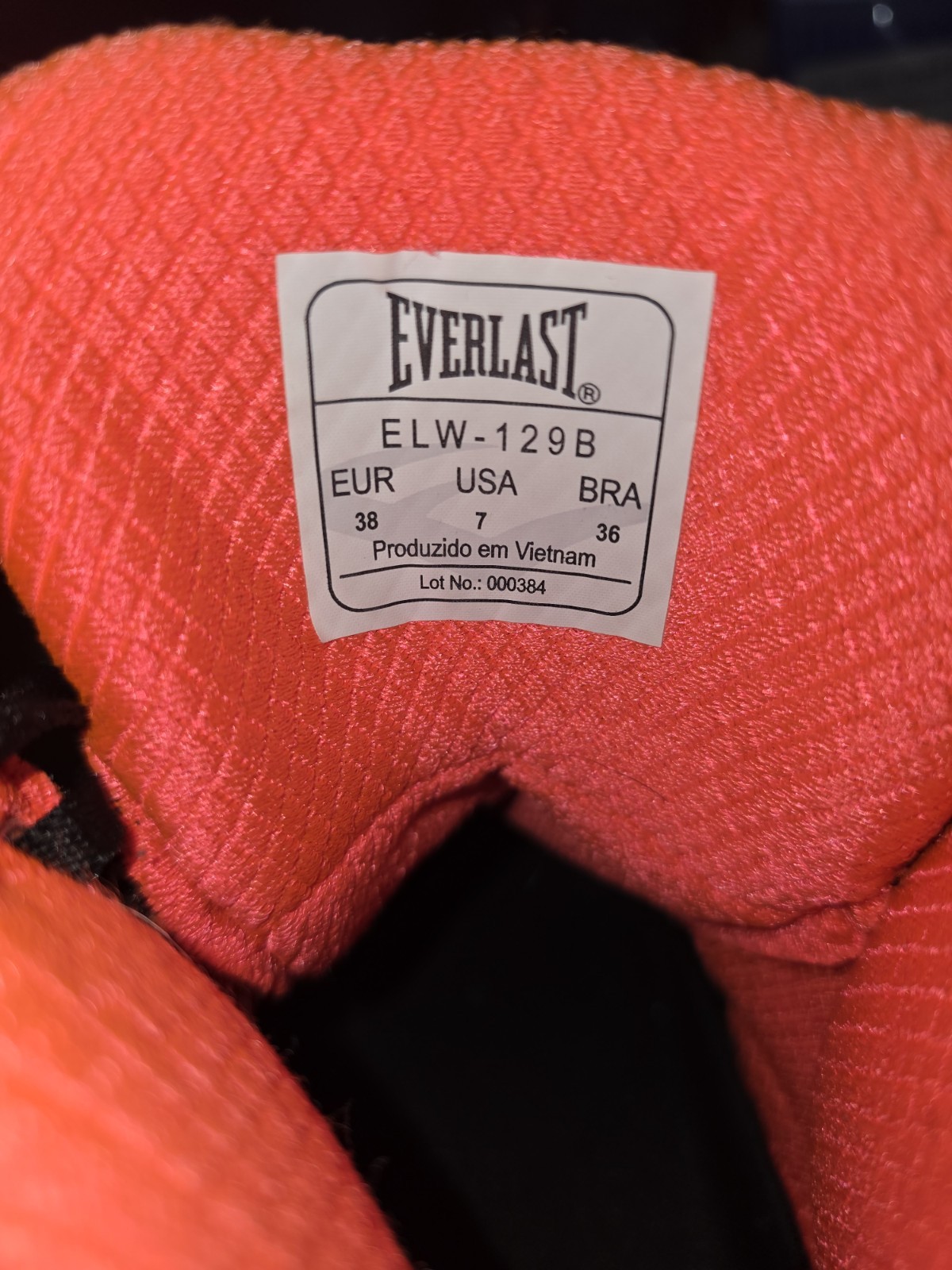 Everlast Bronx Ny Boxing Shoes Size 7