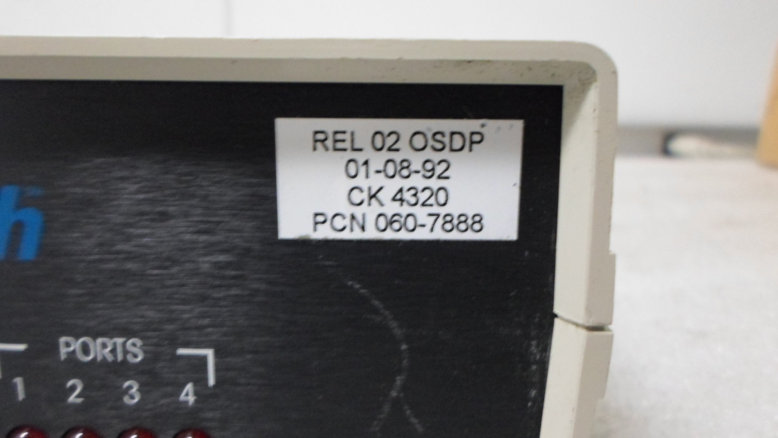 Apollo 060-7888 SmartSwitch RS-232 Serial 4-Port Switch BROKEN PORT SELECTOR