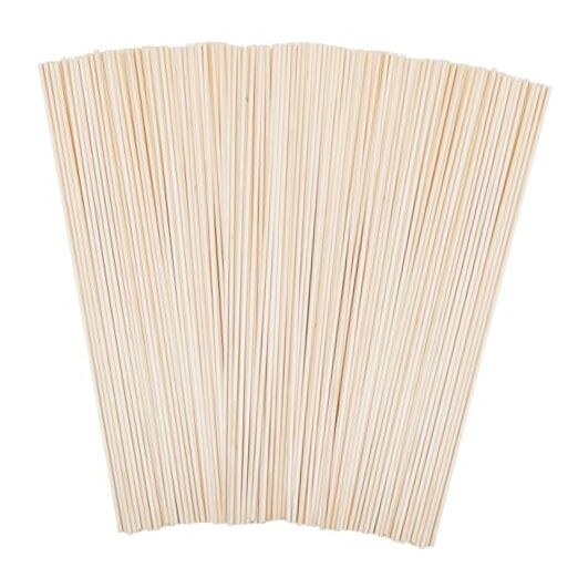 PCS Dowel Rods Wood Sticks Wooden Dowel Rods - 1/8x 12 Inch 1/8 X 12 Inch 150