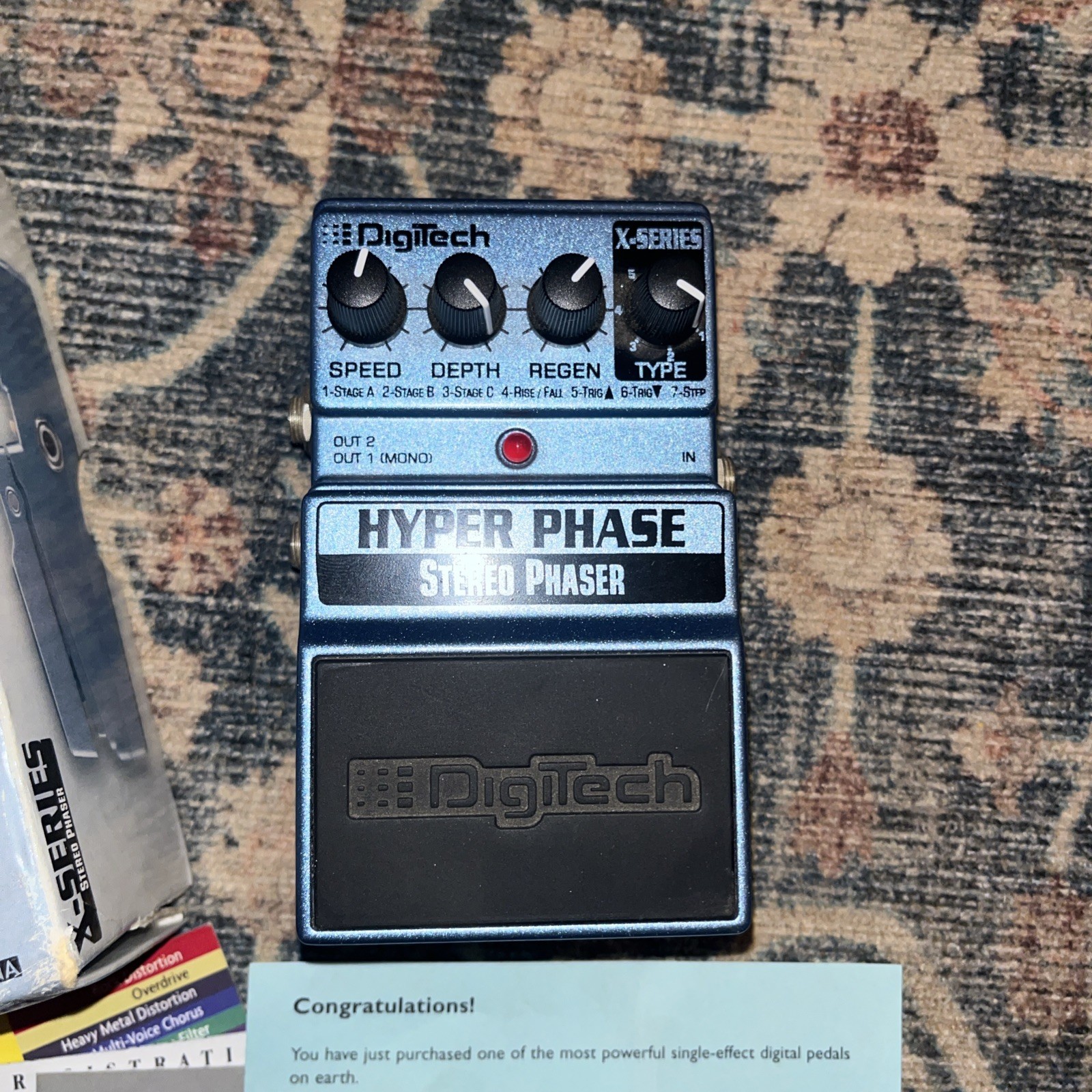 Digitech Stereo Phaser X Series