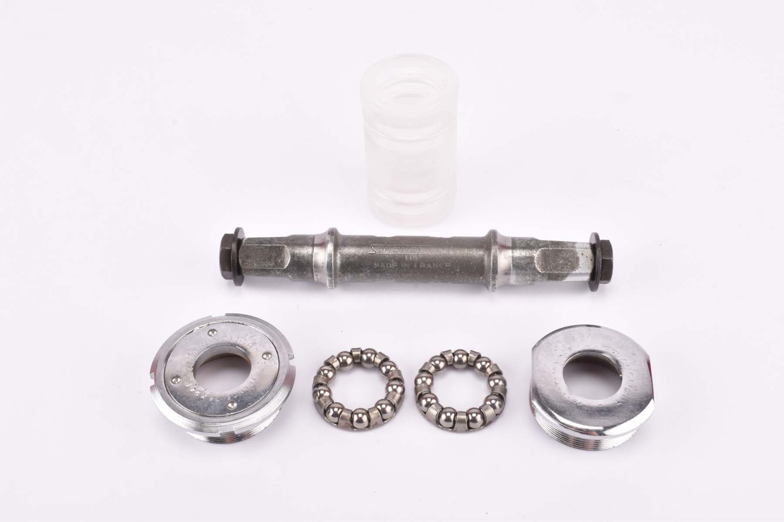 NOS Stronglight Competition #ref. 65 / Luxe #ref. JP65 Bottom Bracket 118mm ITA
