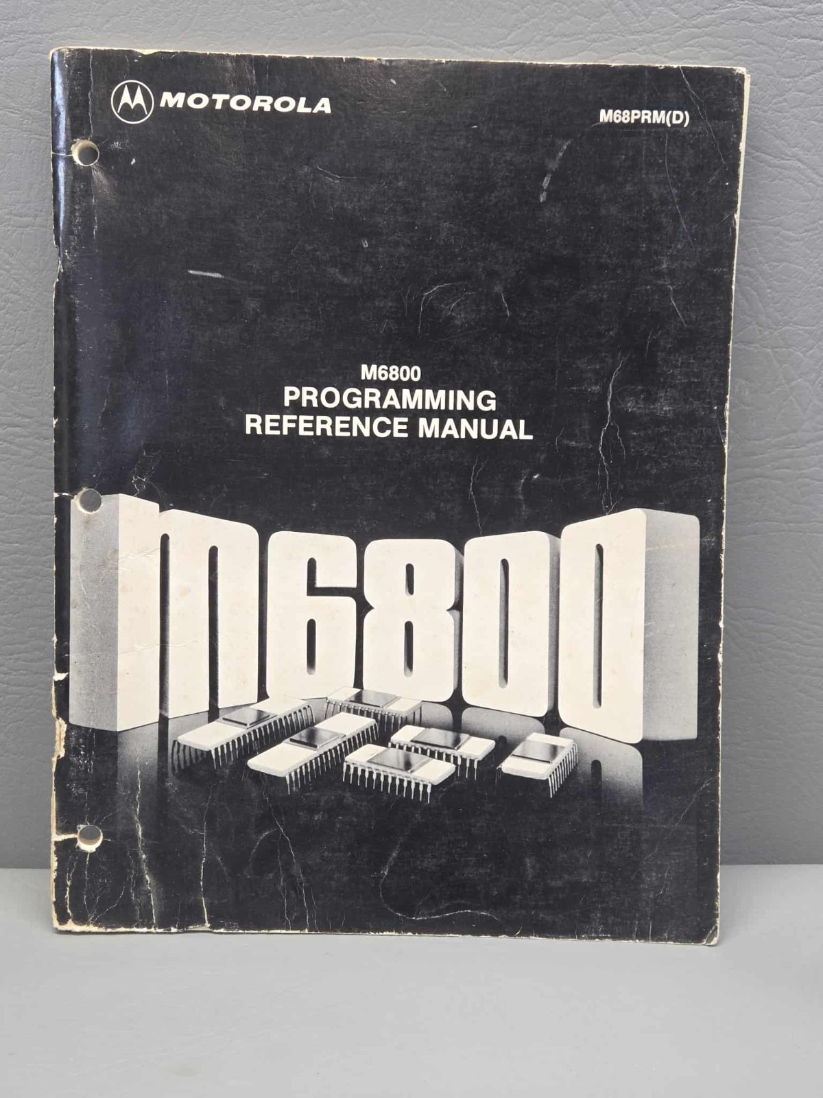 Motorola M6800 Programming Reference Manual M68PRM Vintage 1976