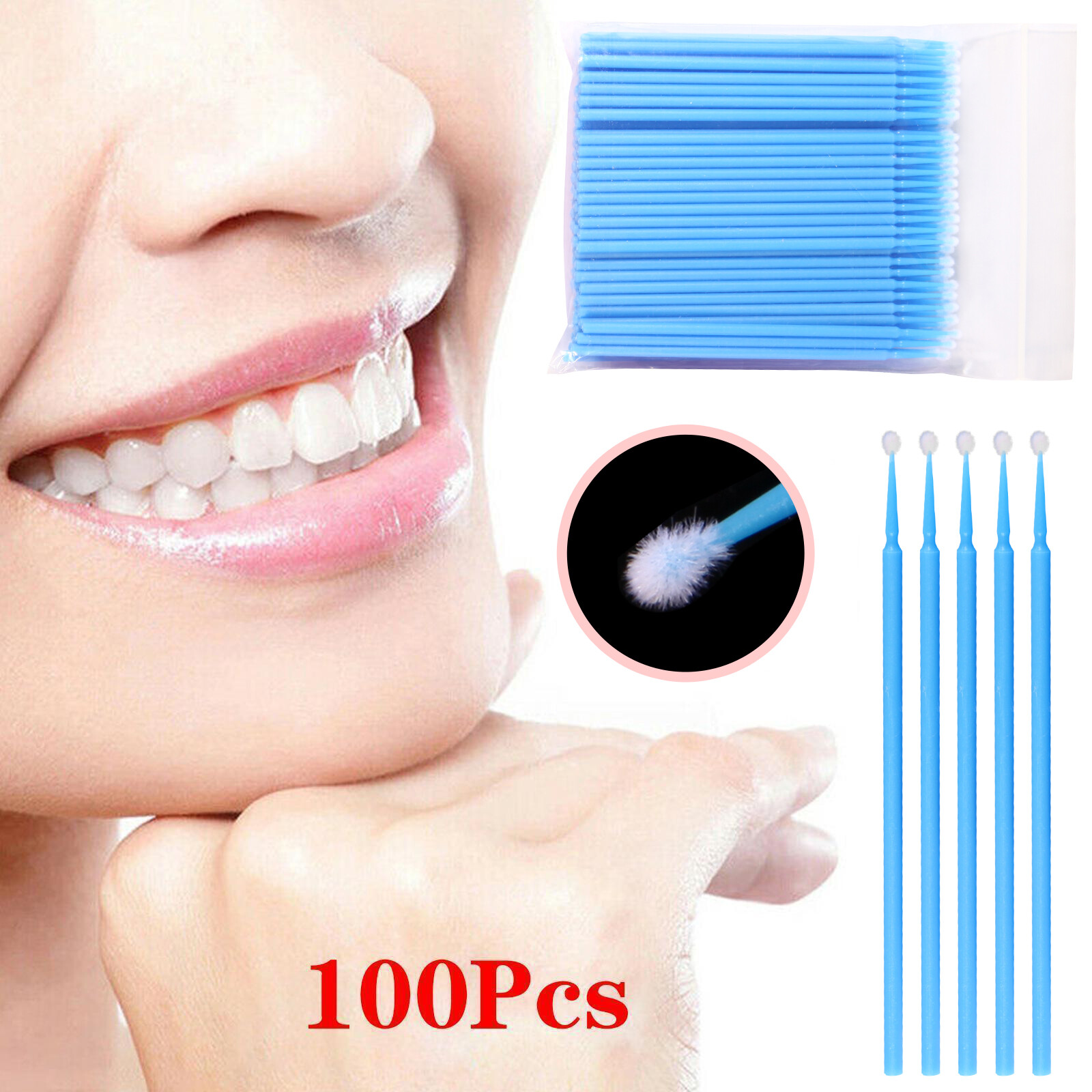 400 Micro Brushes Applicators Microbrush Dental (Regular, Fine, Super Fine) to