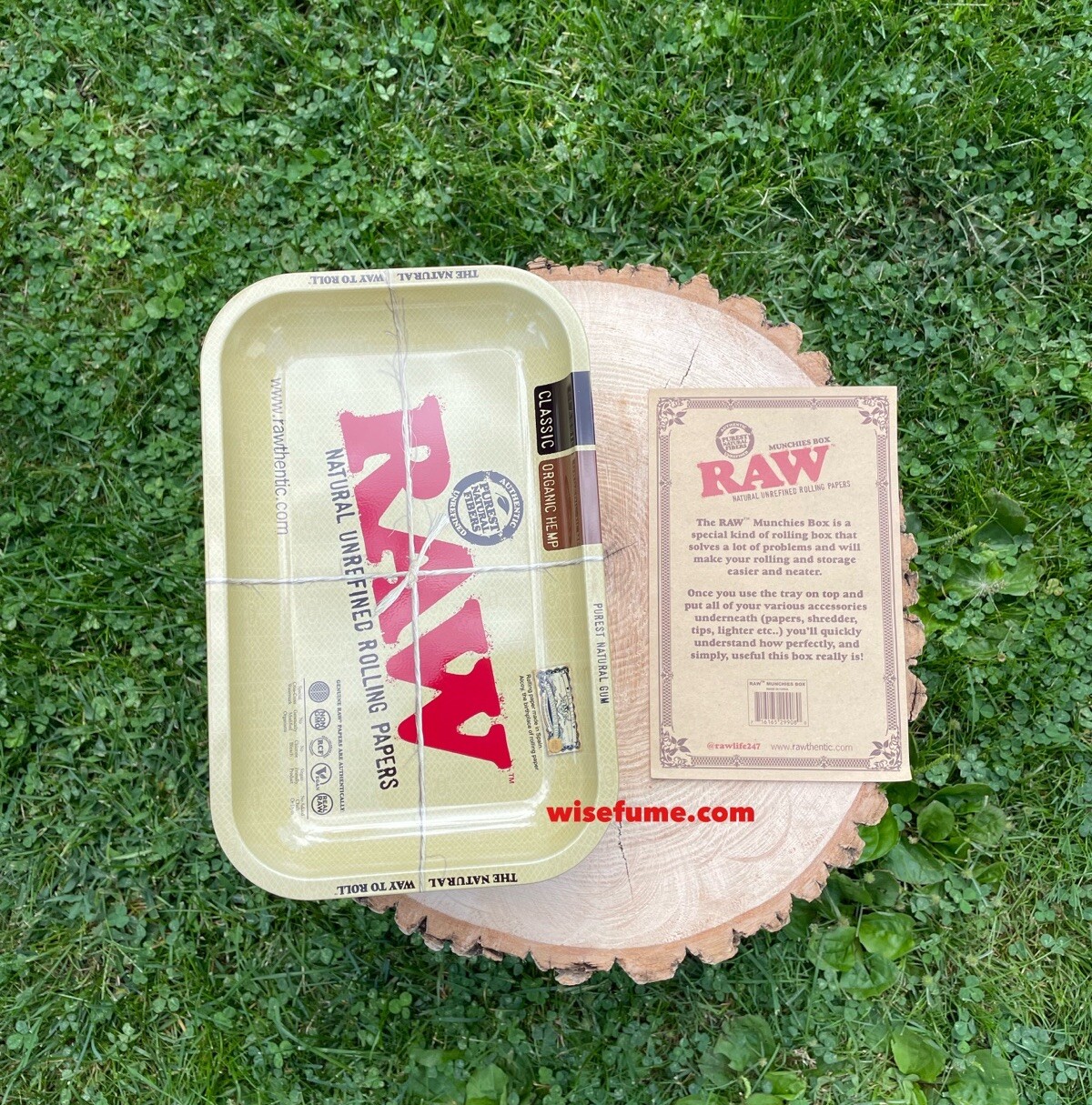 NEW RAW Metal Munchies Box Storage & Tray 10.8x6.9x3.6’’+ raw PHOENIX LIGHTER