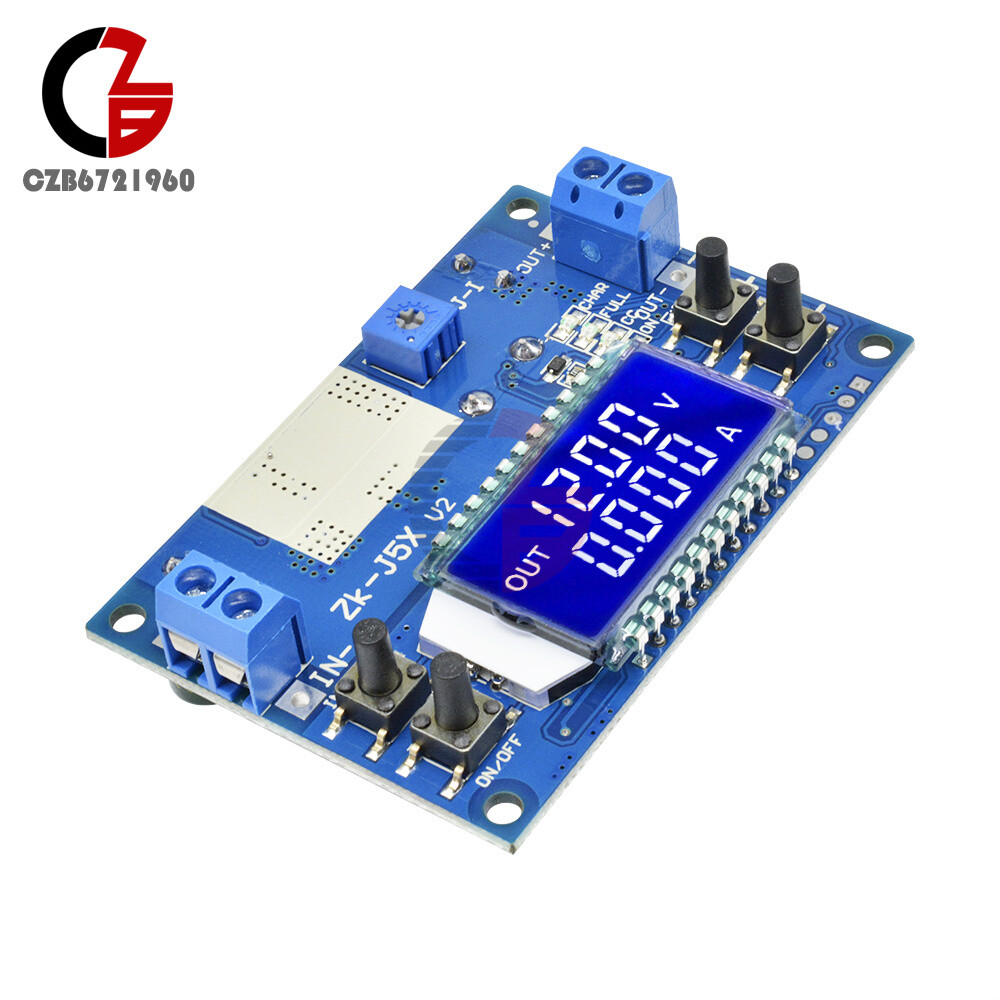 DC-DC 5A Constant Voltage Current LCD Display Adjustable Buck Step Down Module