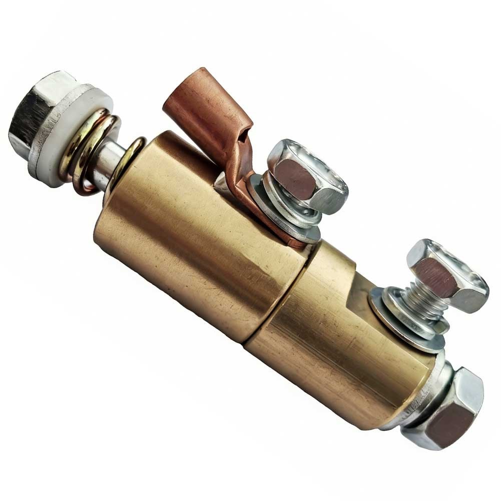 500A Swivel Ground Clamp for Welding 360 Rotation Copper Brass Build