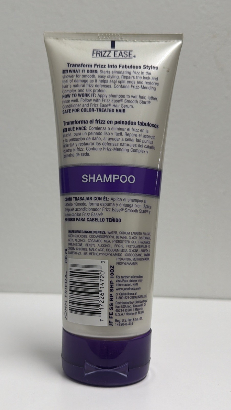 John Frieda Frizz Ease Smooth Start Shampoo- 10 oz.