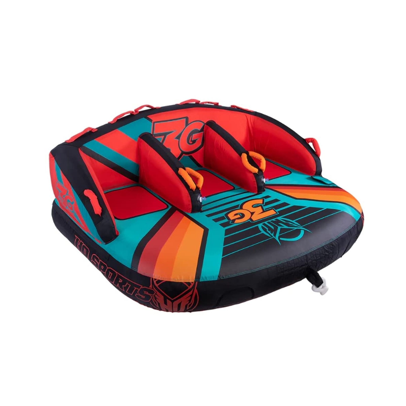 HO 3G Towable Tube Black/Red
