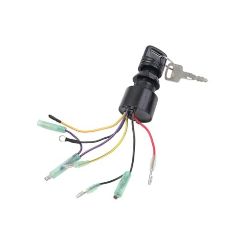 87-17009A5 Boat Ignition Switch Ignition Switch W Key for Mercury 87-17009A5