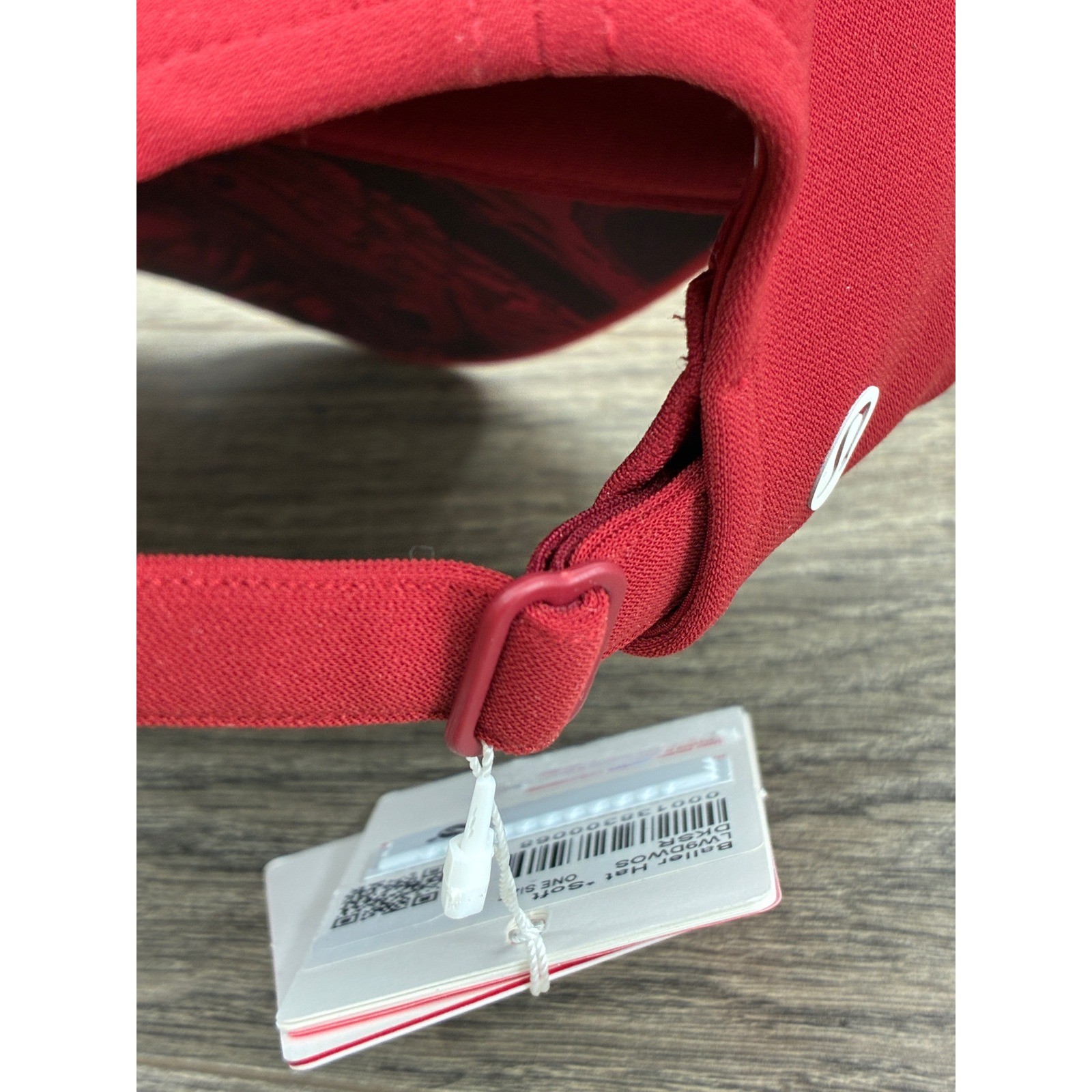 Lululemon Team Canada Baller Hat Soft Red Olympic Baseball Cap Adjustable