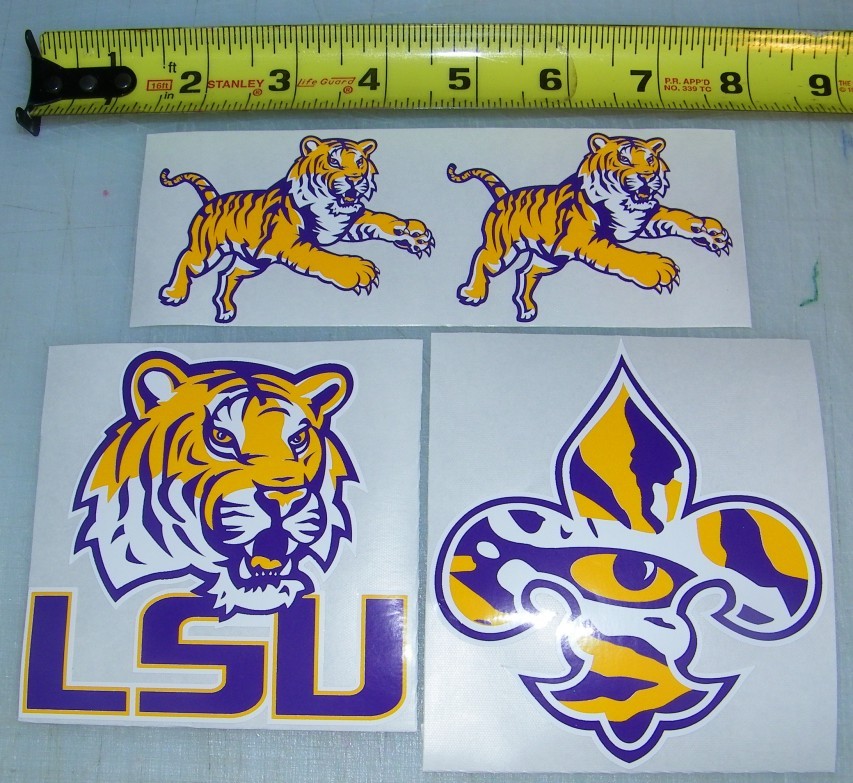 LSU Tigers Decal - Sticker