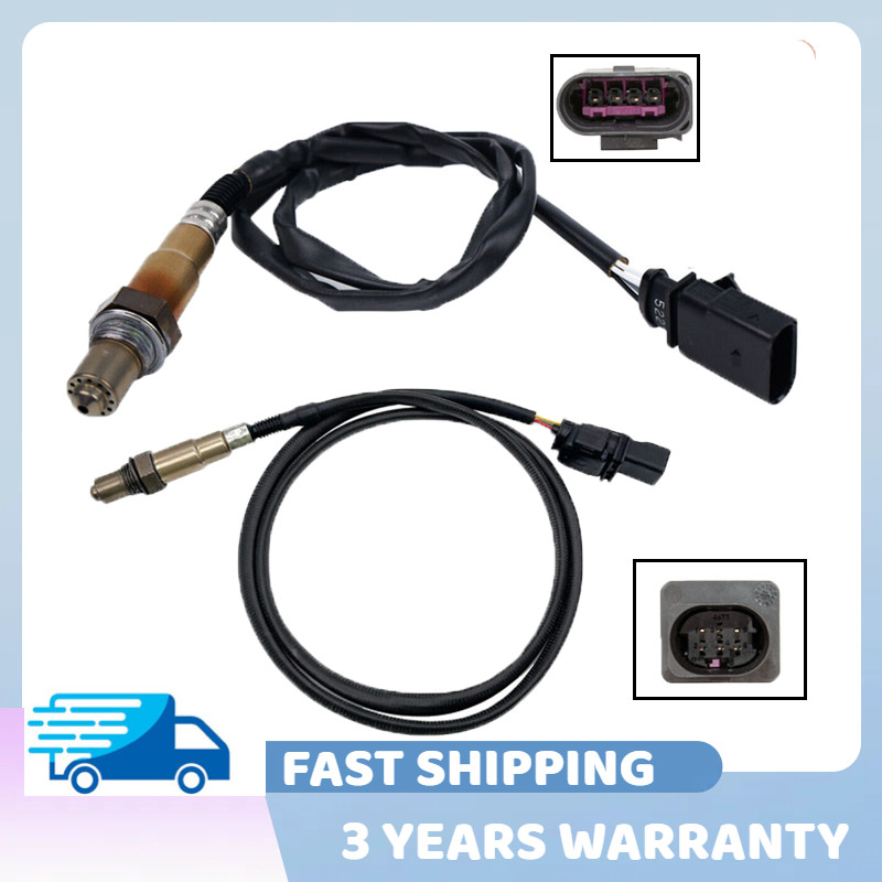 Set of 2 Up+Downstream Oxygen Sensors For Audi Q5 2.0L L4 Turbocharged 2011-2017