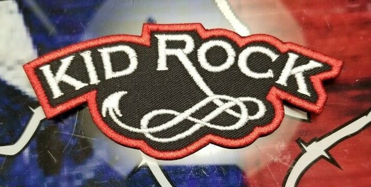 EMBROIDERED KID ROCK BAND CONTOUR PATCH (Please Read Ad)
