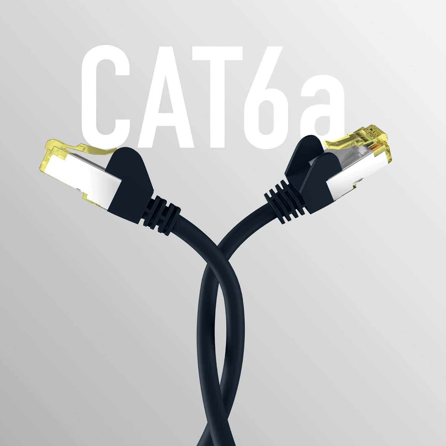 EFB-Elektronik Cat6a Black Patch Cable S/FTP PIMF 3 m