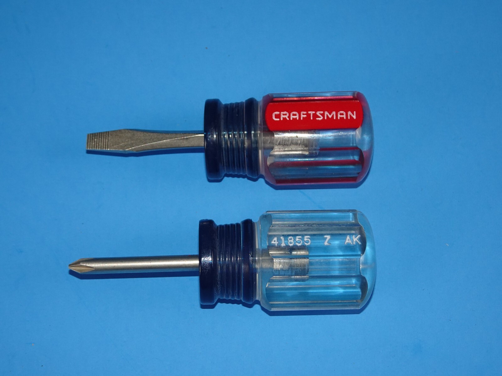 Craftsman Stubby Screwdrivers 3/16"  41854  41855  New Sealed.