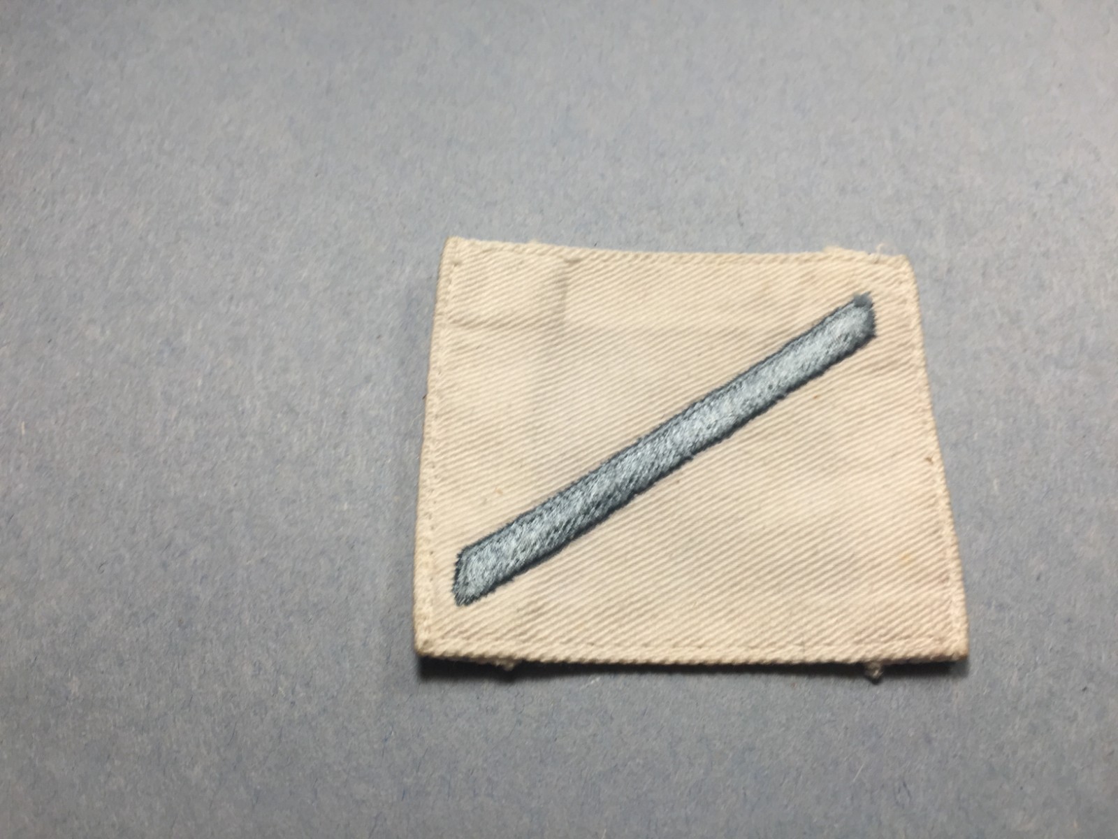 vtg.US Navy - Enlisted Rank E-1, Const. (Blue on white)  Obsolete