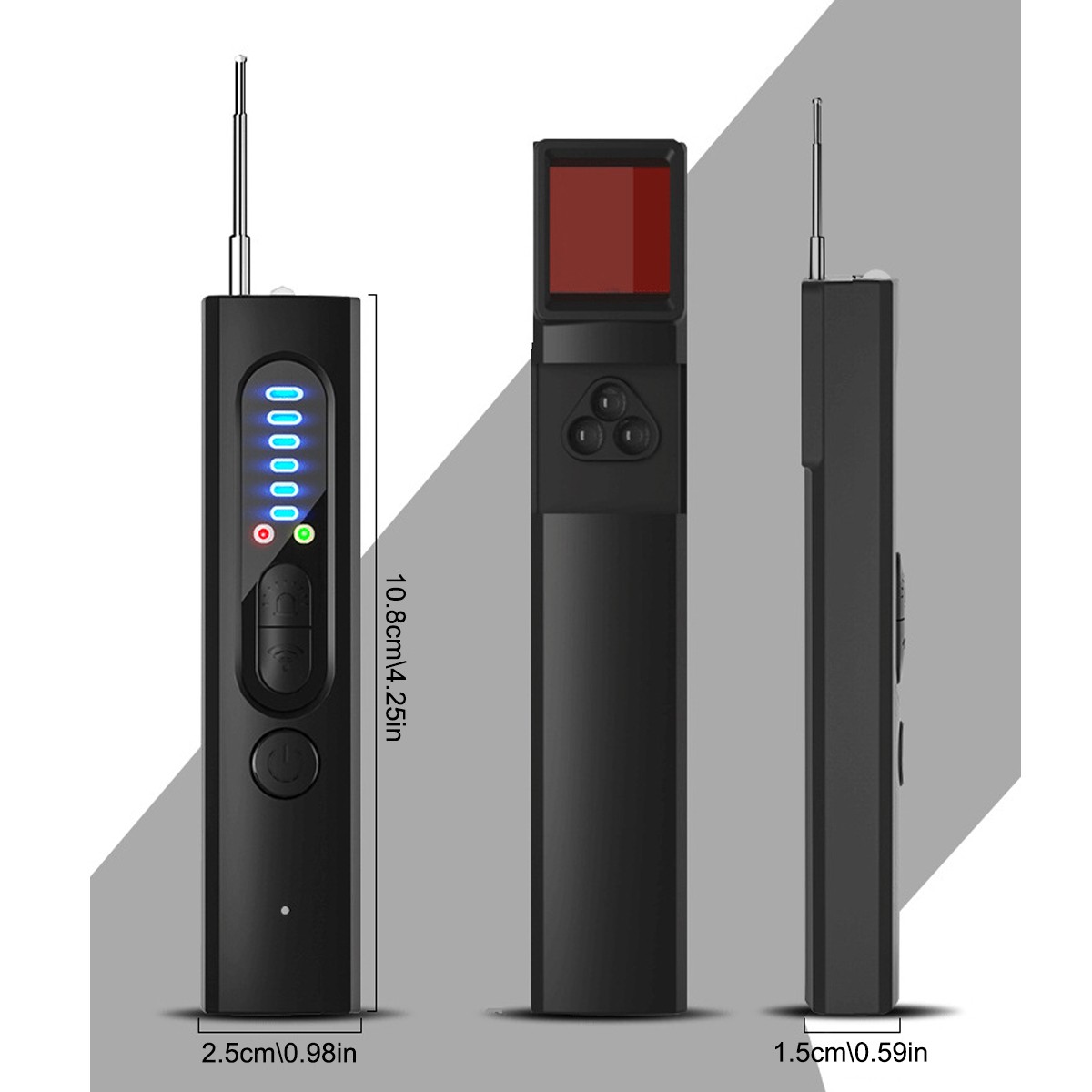 Portabl Hidden Camera Detector, Camera Detector, Anti Spy, GPS Tracker Detector.