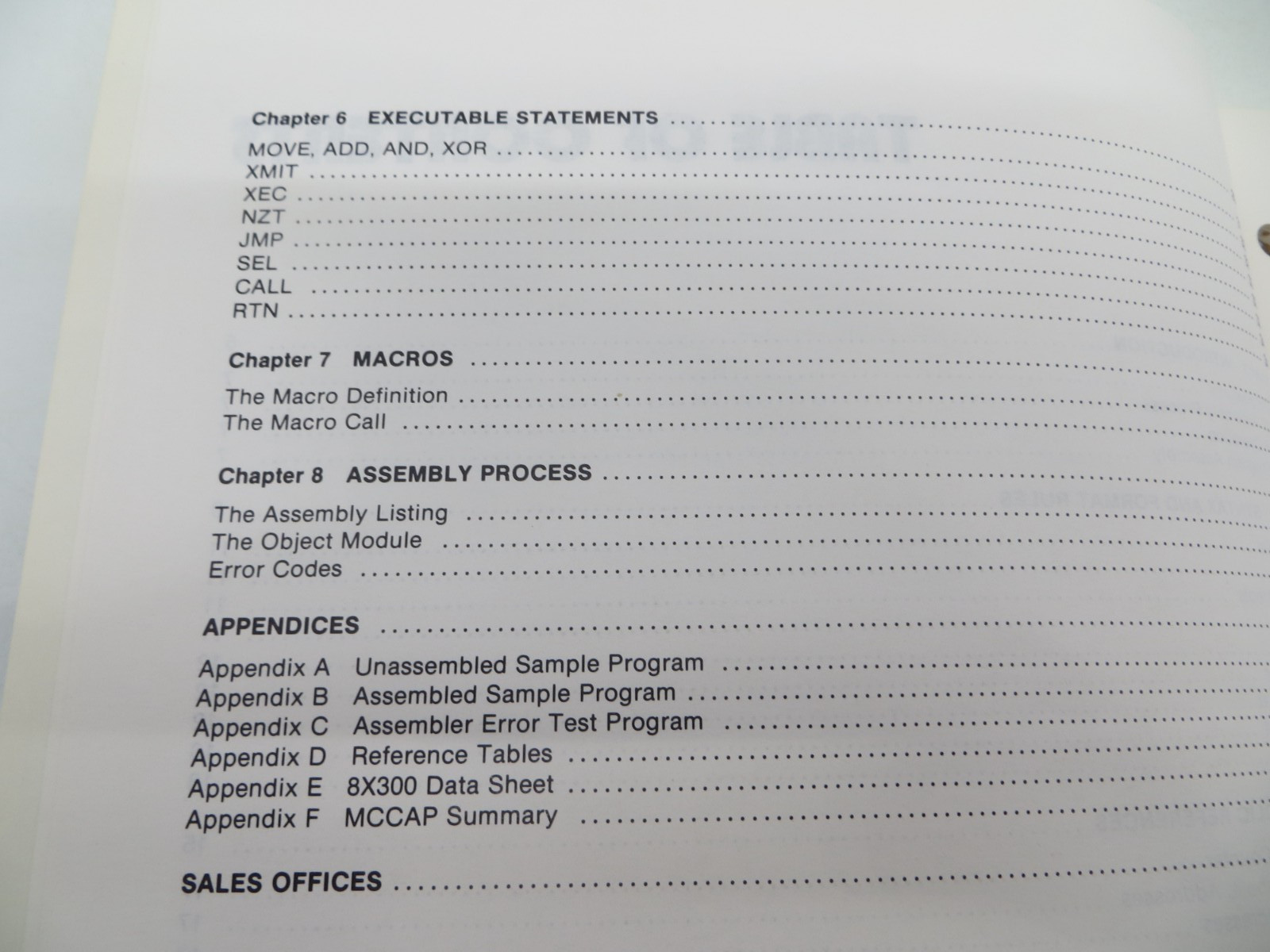 Signetics Microcontroller Cross Assembly Program 1977 vtg technology manual
