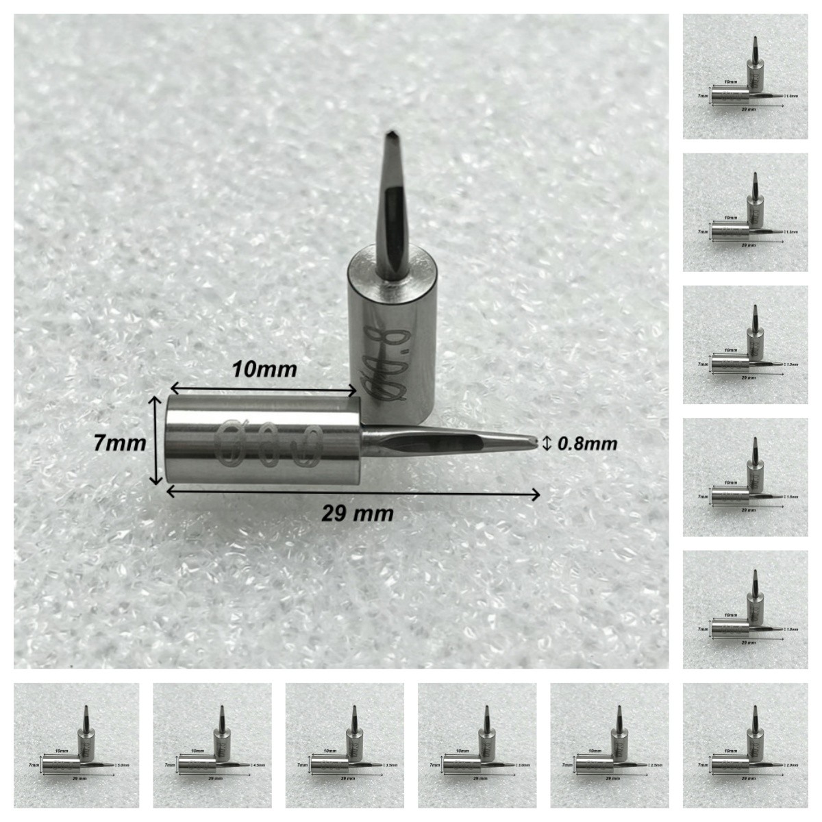 1-10pcs HSS Punching Blade w/ Gear Core for CNC Machine Leather Cutting Machine