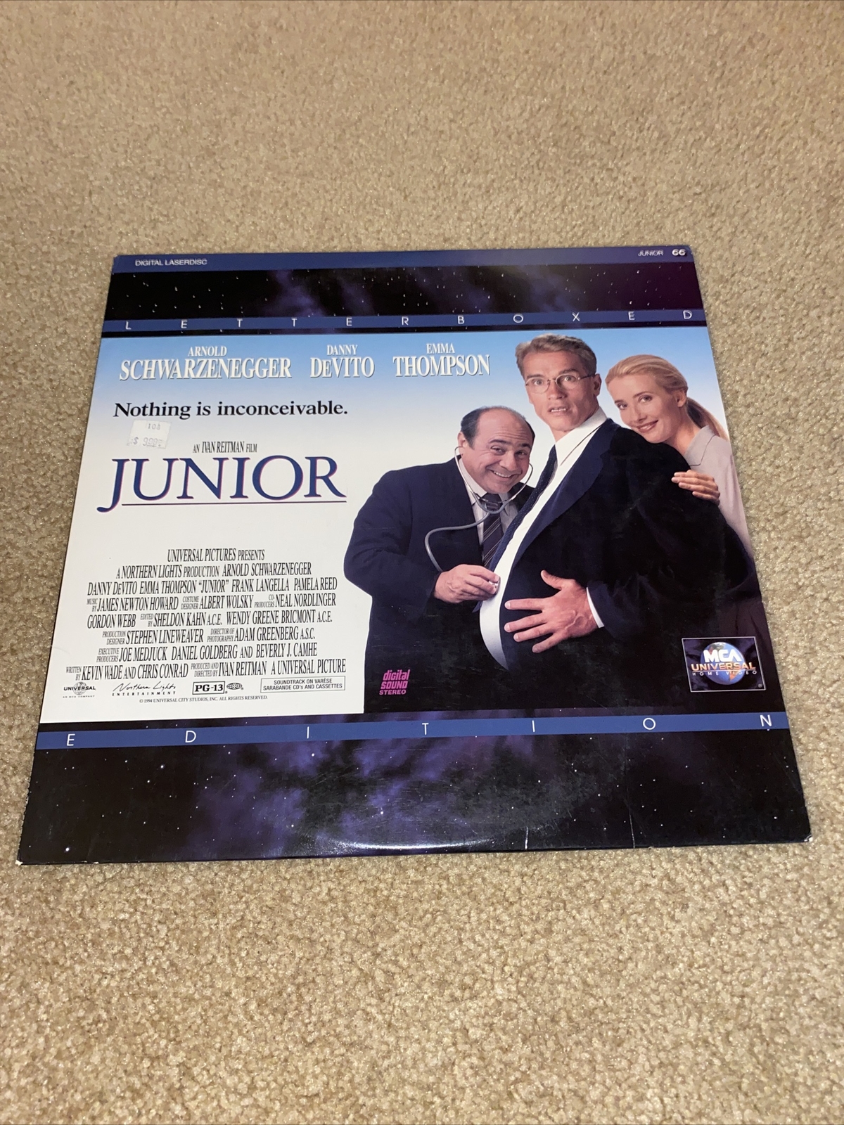 Junior (Laserdisc, 1995)