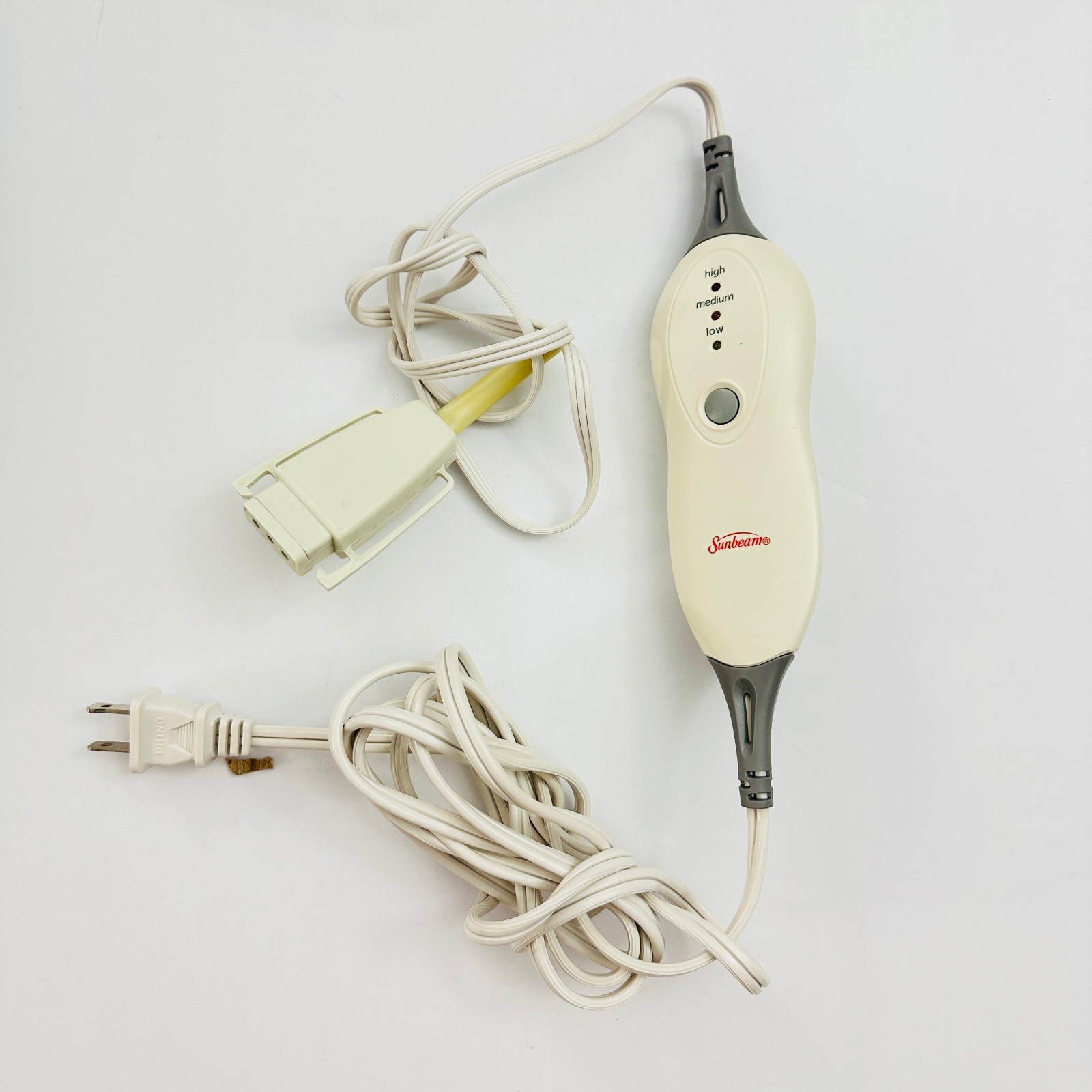 Sunbeam A85P E23623 613A V271PH 3-Prong Electric Blanket Controller Plug Power