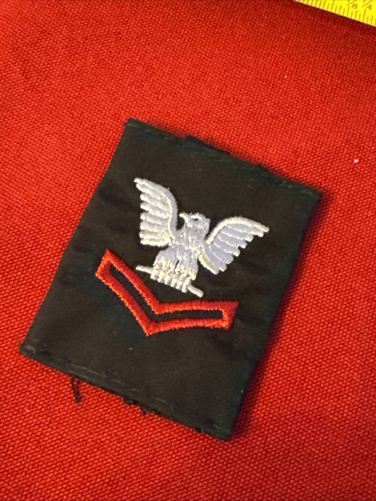 US Navy PO2/E5 Rate Black Slip-On Petty Officer 2nd Class USN Rank Slide F736