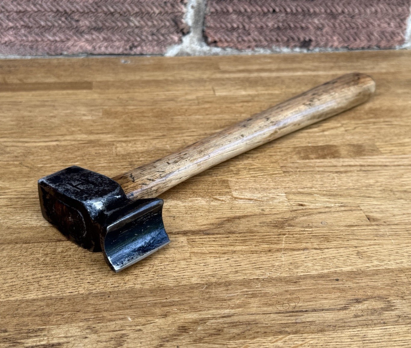 Vintage Blacksmiths 1/2” Swage Hammer Metalworking Anvil Old Tool