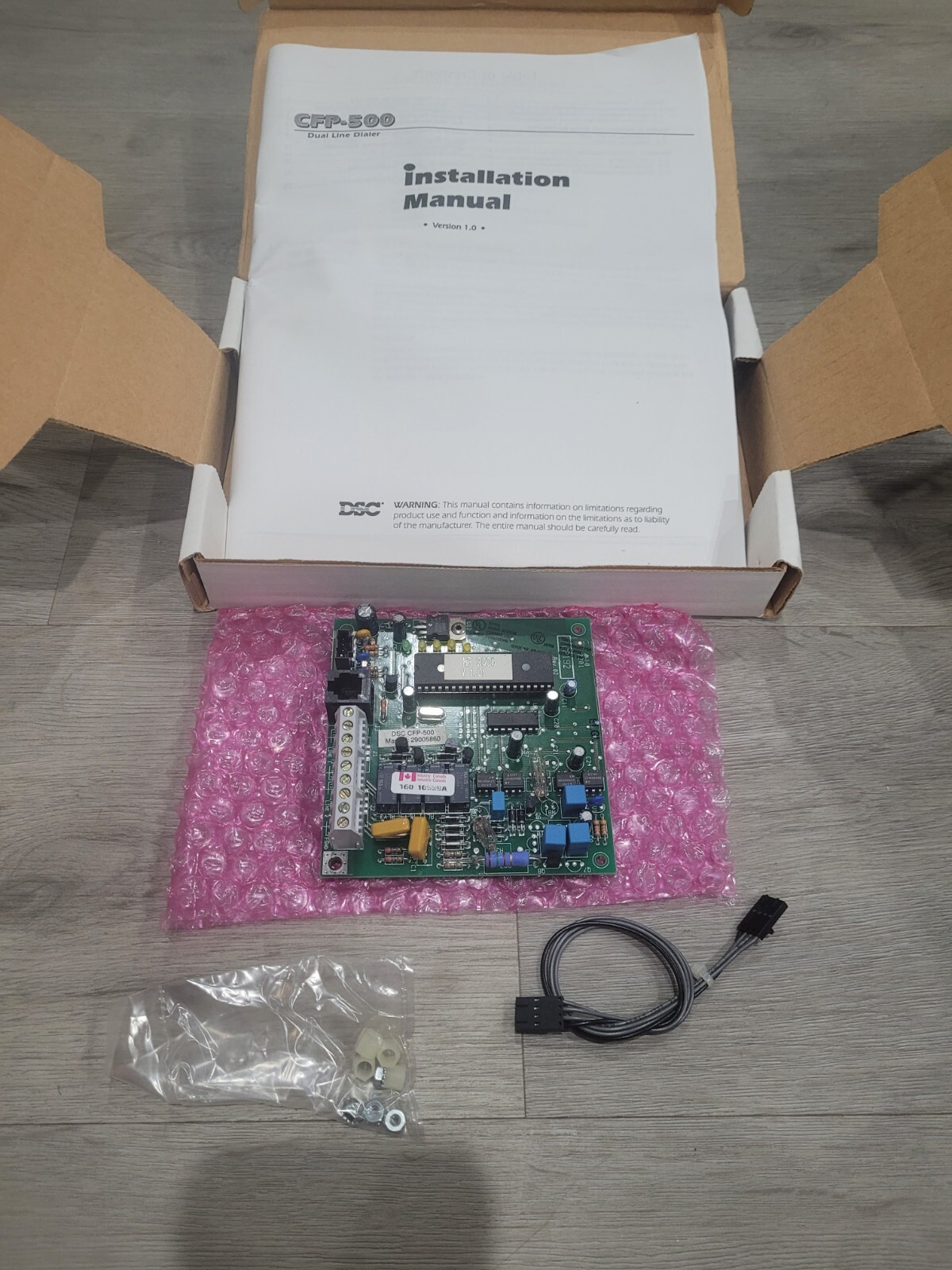 (Retail $200) DSC CFP-500 Dual Line Dialer New