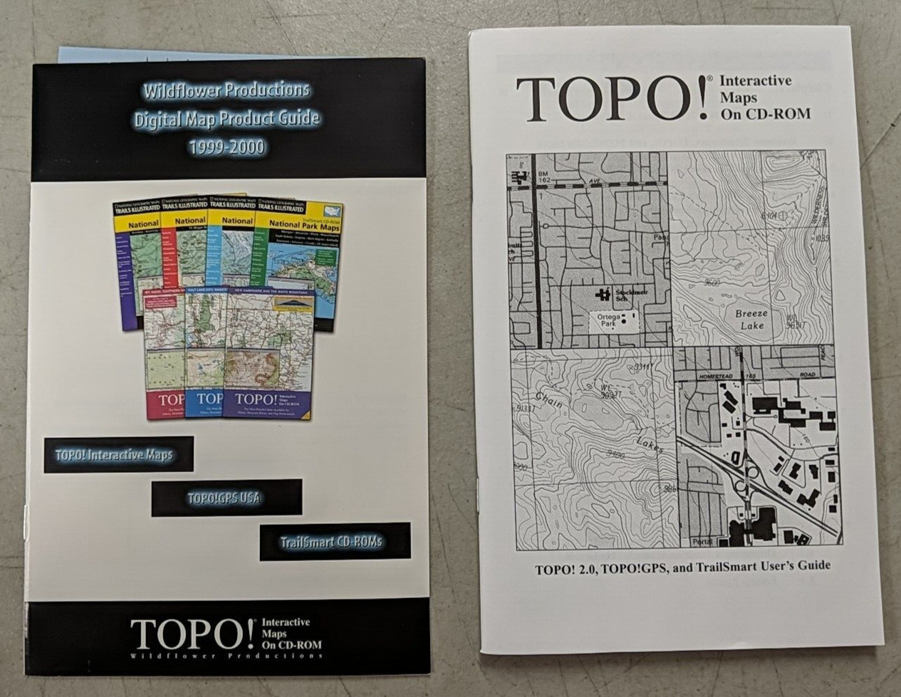 Topo! Interactive Maps On CD-ROM Phoenix, Flagstaff, Central Arizona Wilderness