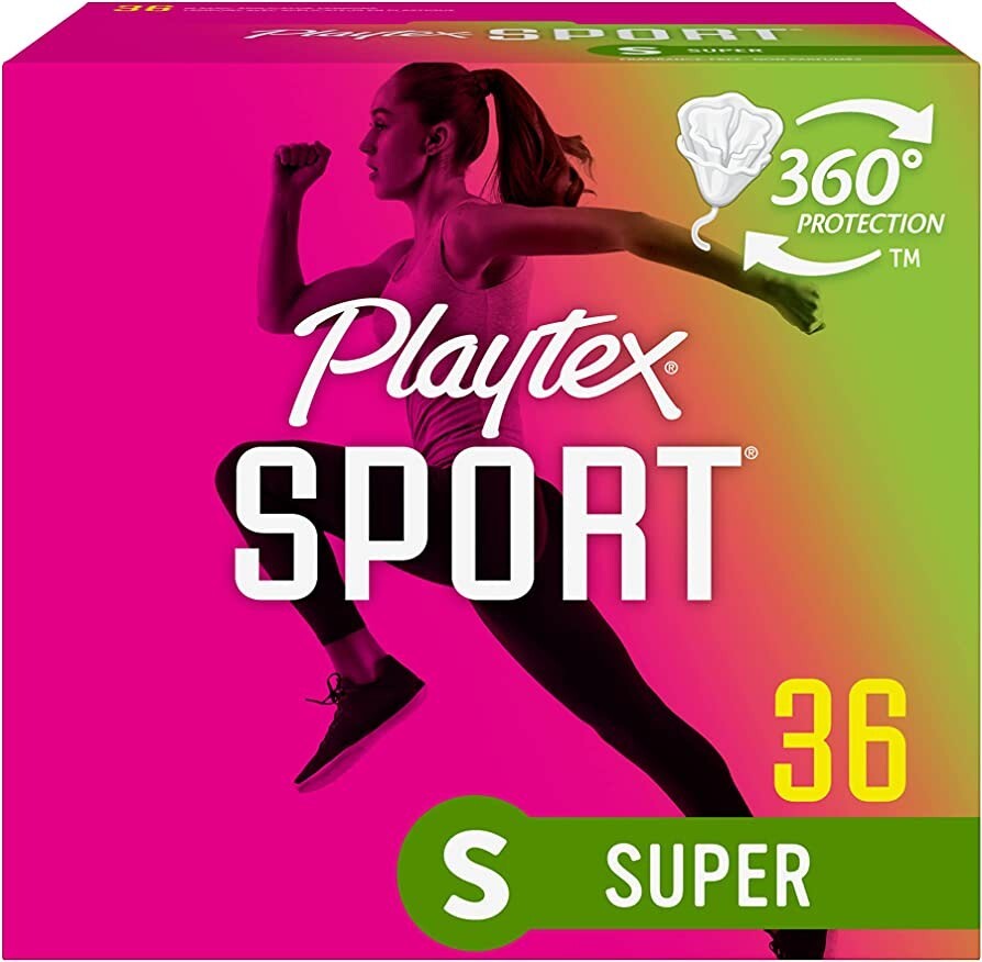 Playtex Sport Super Unscented Tampon 36ct