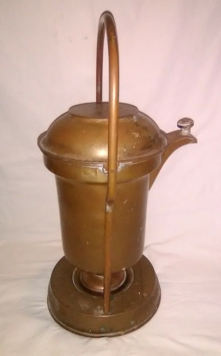 Antique METAL Espresso Maker .