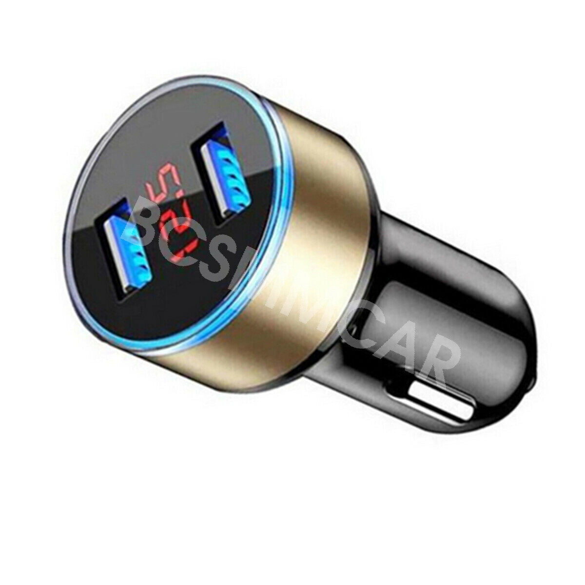 Fast Charging Dual 3.1A USB Car Charger 2 Port Power Adapter Cigarette Socket