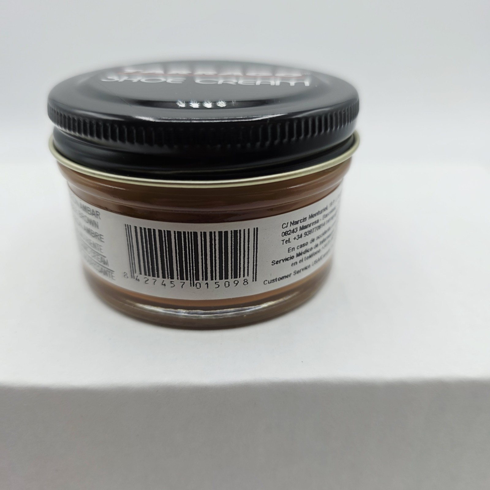 Tarrago Shoe Polish # 09 Amber Brown Cream Leather Protector 1.76 oz. 50ml Boot