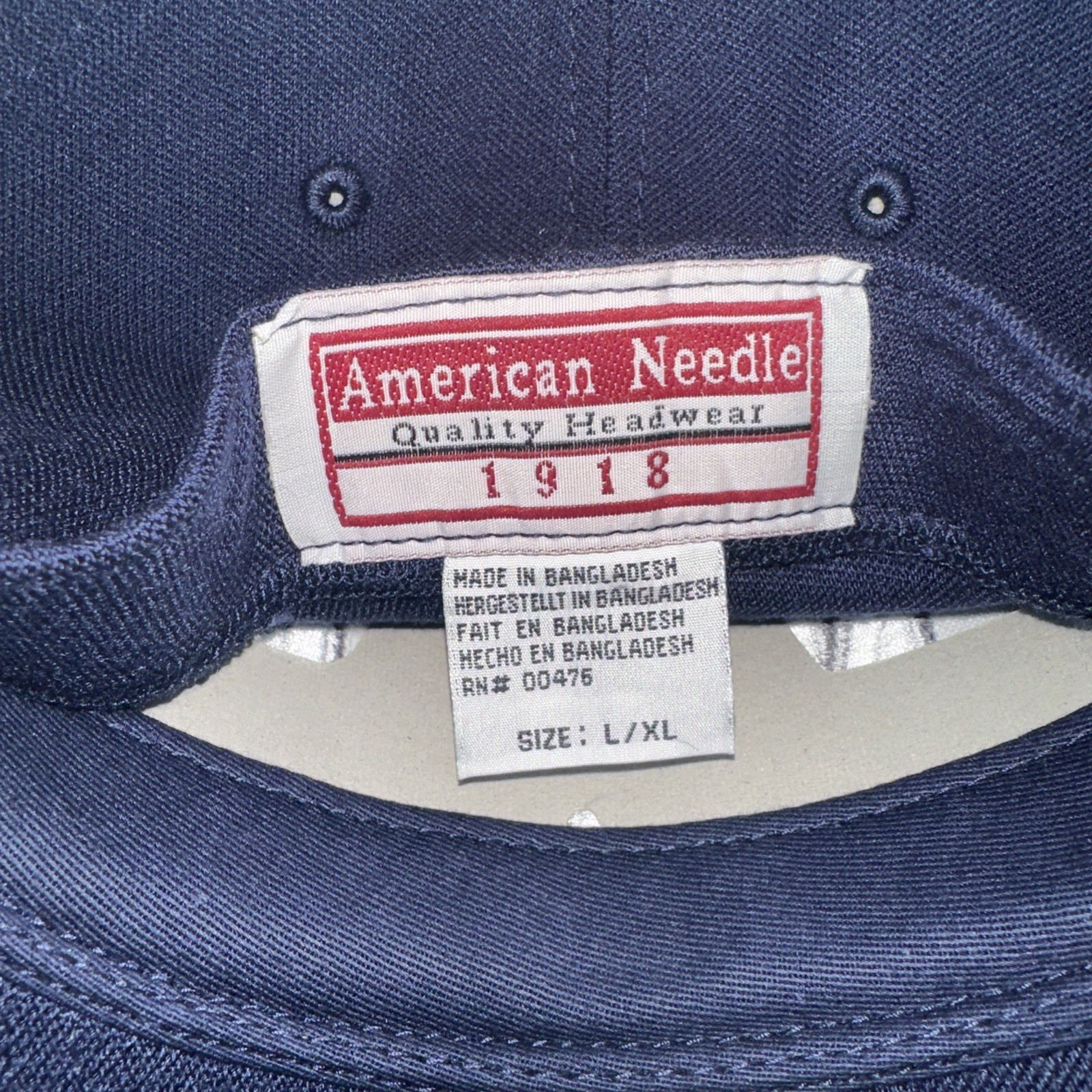 Vintage NASA Hat Cap Fitted Mens L/XL Kennedy Space Center American Needle
