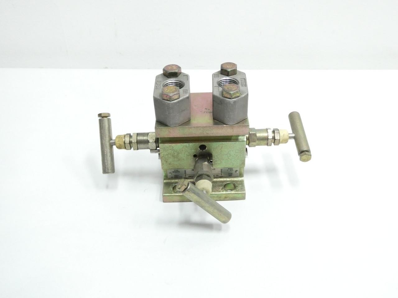 Anderson Greenwood M4AVIC 02-2565-540 Instrument Manifold 6000psi