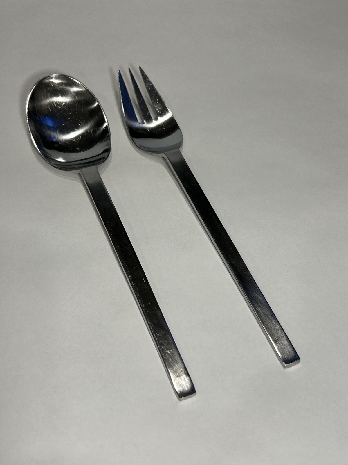 Dansk International Designs IHQ Japan Serving Set Spoon & Fork 9-7/8” INGOT