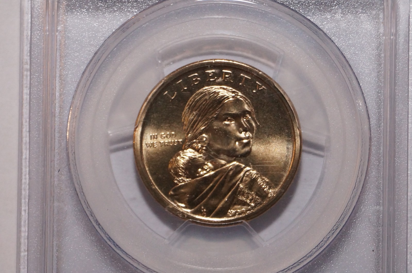 2012-D NATIVE AMERICAN DOLLAR POSITION A GRADED PCGS MS68
