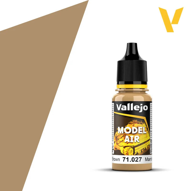 Vallejo Model Air 71.027 Light Brown 18ml