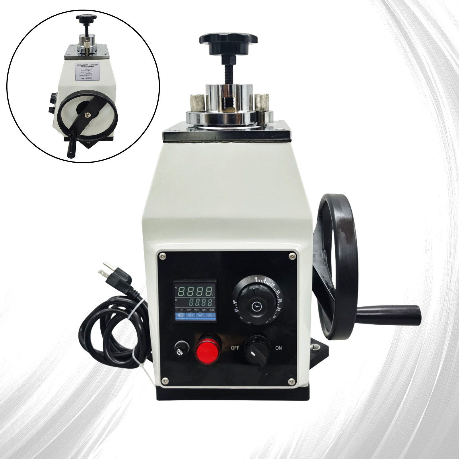 XQ-2B Metallographic Specimen Mounting Press 110V 45mm Diameter