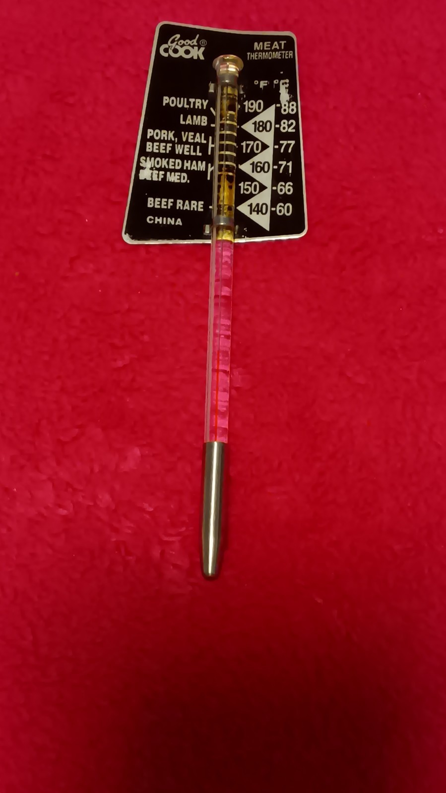 Good Cook Vtg Meat Thermometer 🌡️