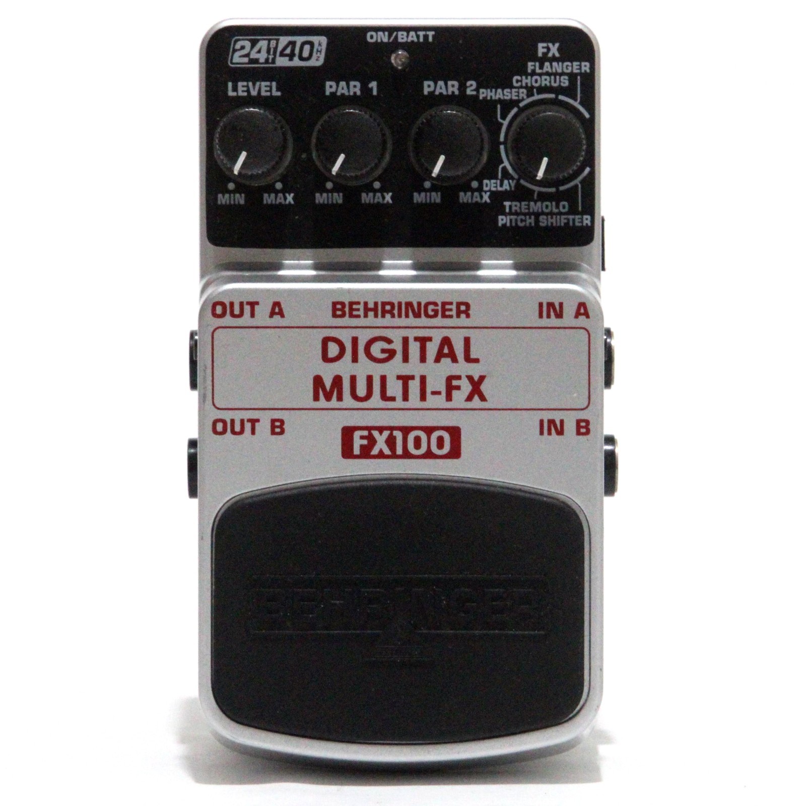 BEHRINGER FX100 DIGITAL MULTI-FX Made in China Guitar Effect Pedal