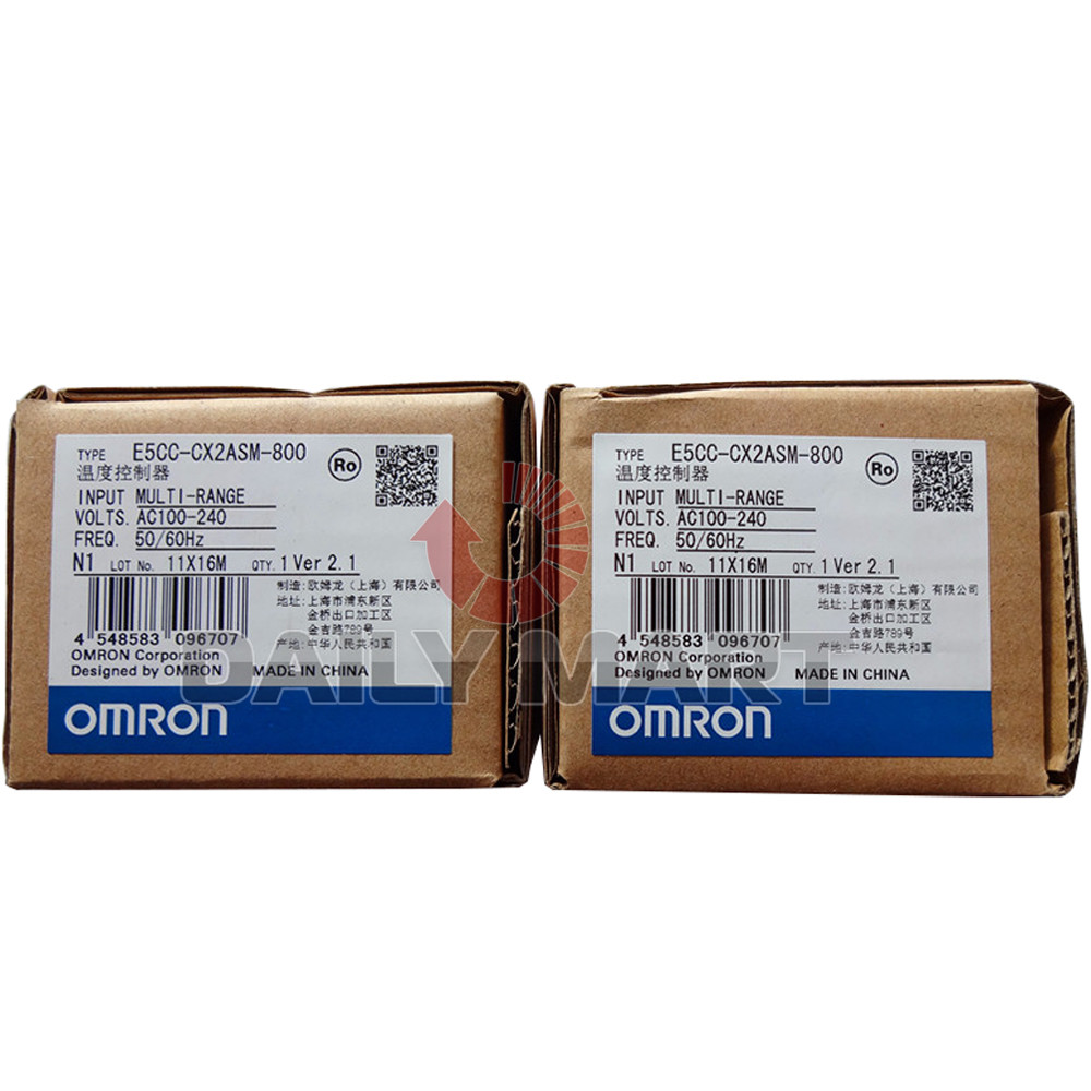 Brand New in Box Omron E5CC-CX2ASM-800 100-240VAC Temperature Controller