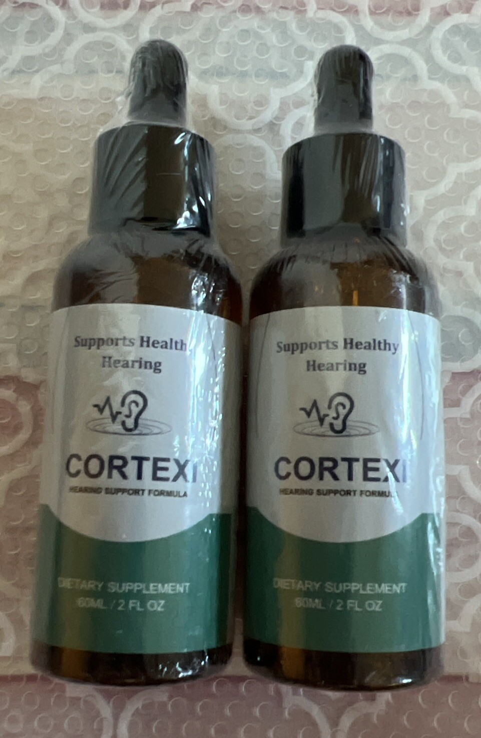 Bottles Cortexi Tinnitus Ear Drops  For Healthy Ear Support - (60ML /2 OZ)