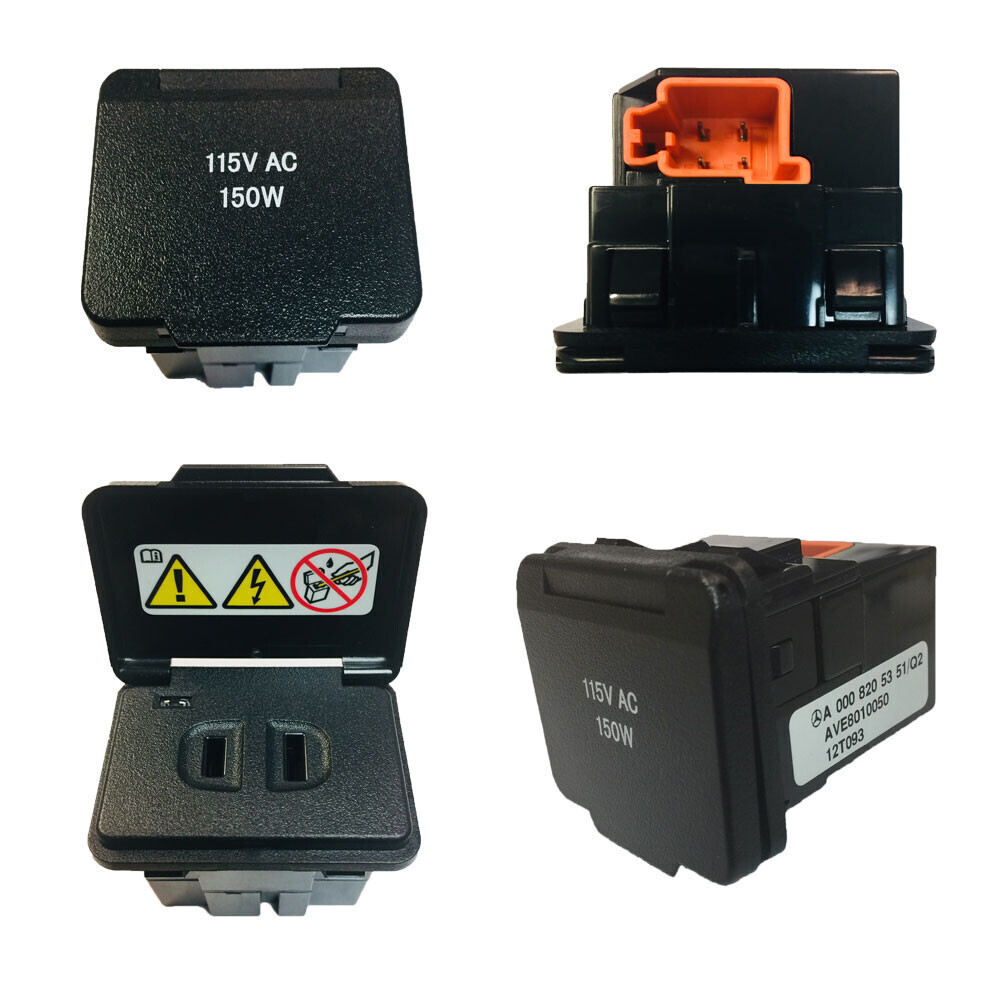 Interior-power Outlet A0008205351 GLK350 115V AC 150W GL450 HOUSING SOCKET AVE80
