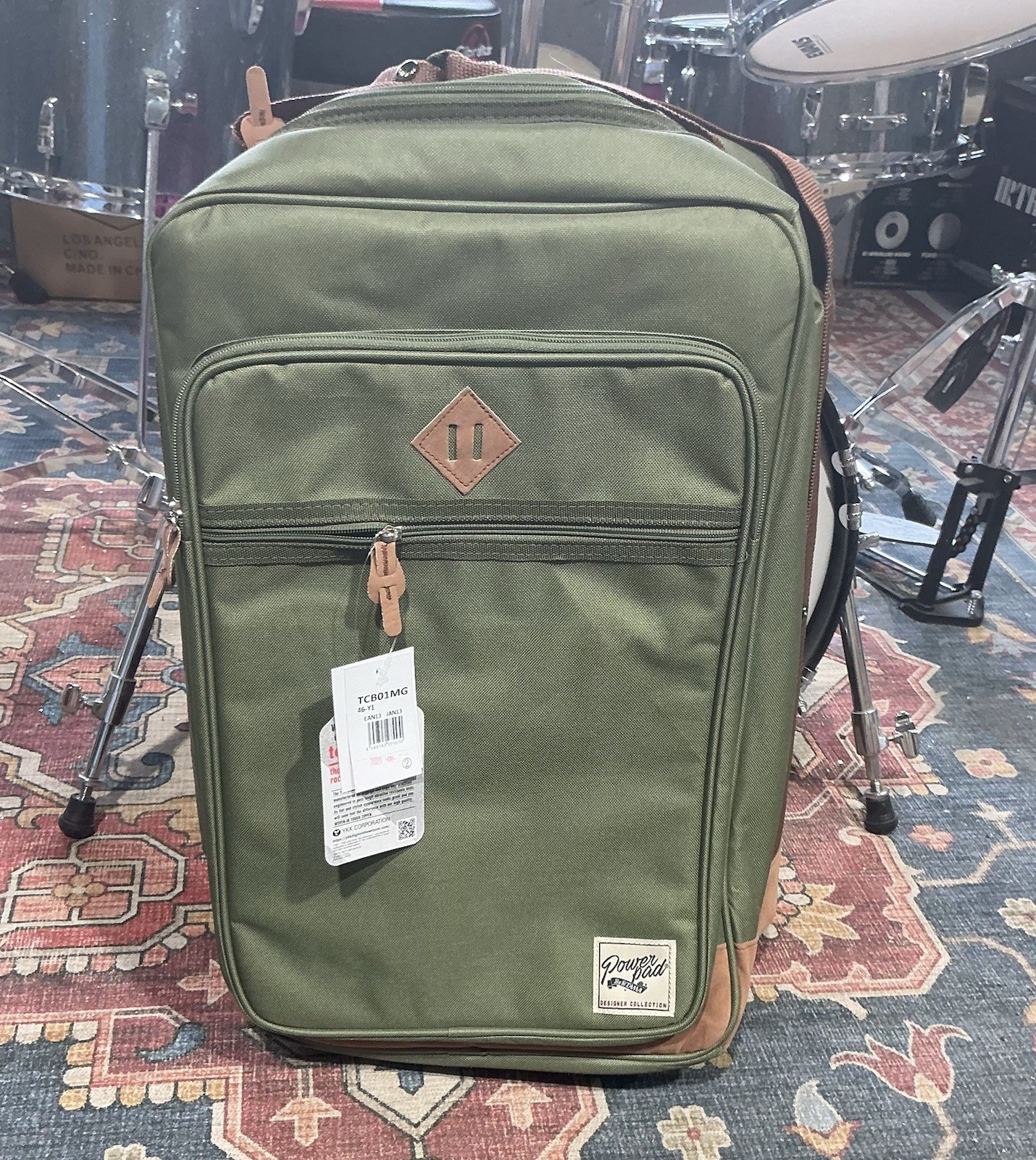 Tama Power Pad Designer Collection Cajon Bag - Moss Green