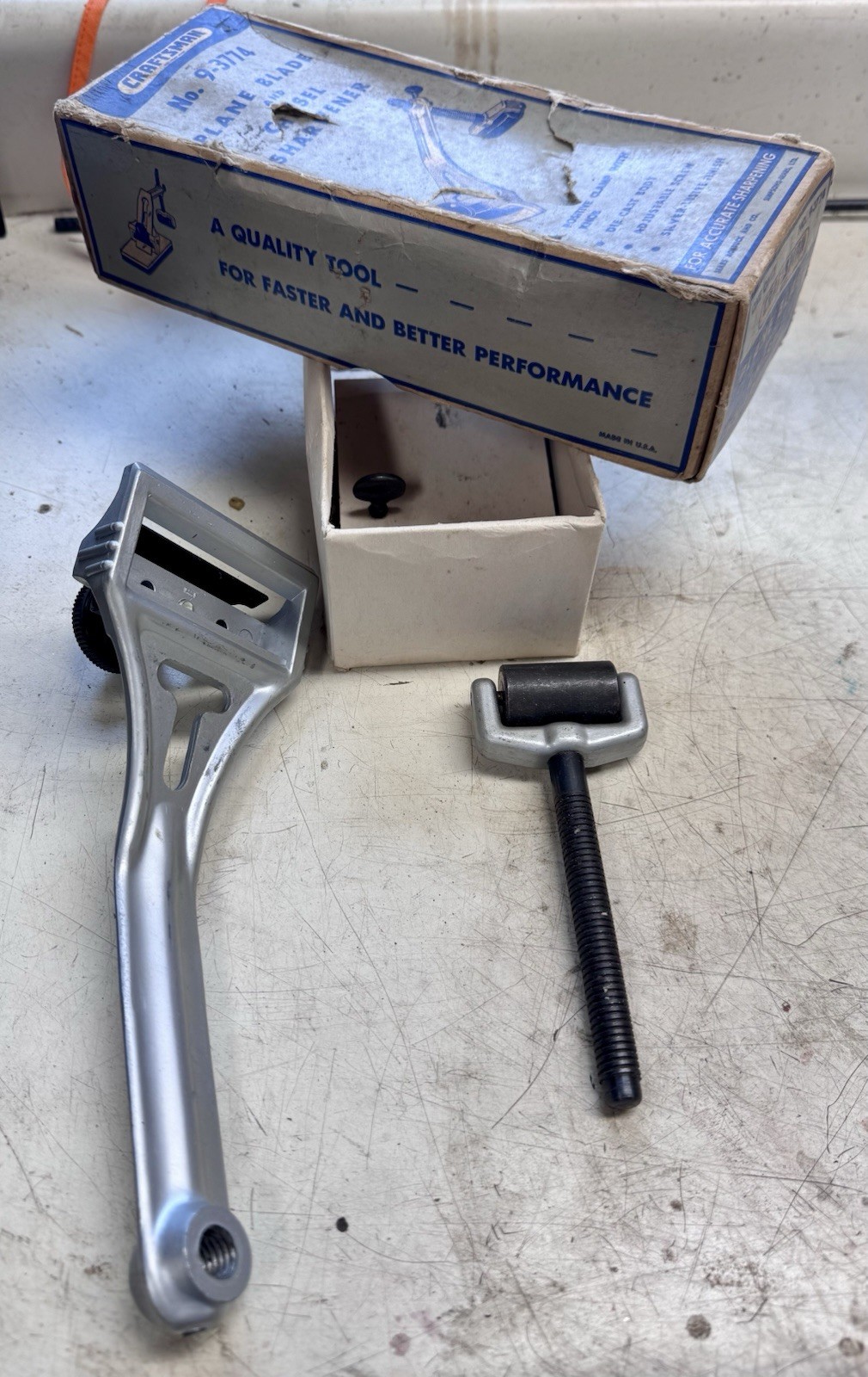 Vintage Craftsman Plane Blade And Chisel Sharpener No.9-3774 planer