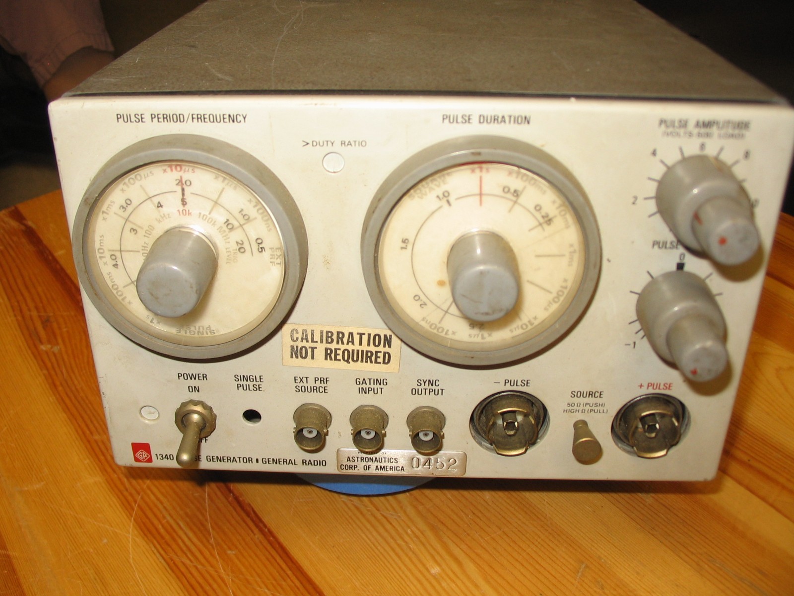 General Radio 1340 Pulse Generator As-Is For Parts or Repair